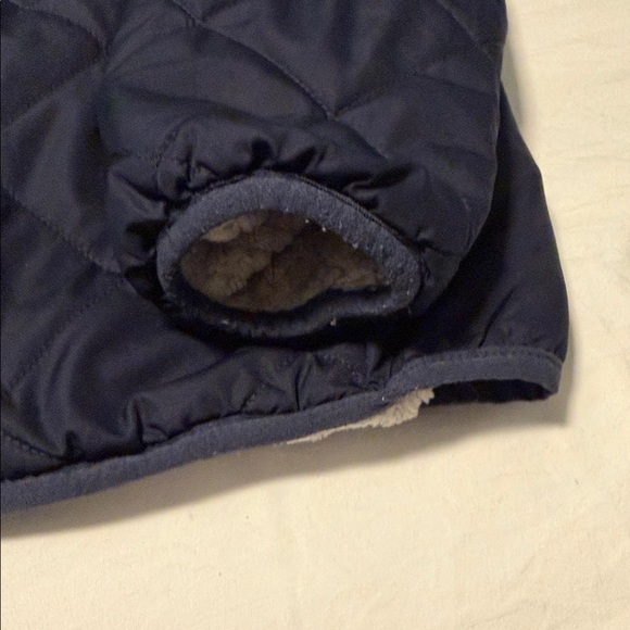 L.L. Bean Kids Navy Quilted Hooded Jacket - Picture 5 of 9